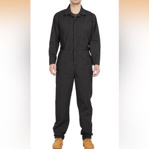 Long Sleeve Coveralls for Men, Zip Front